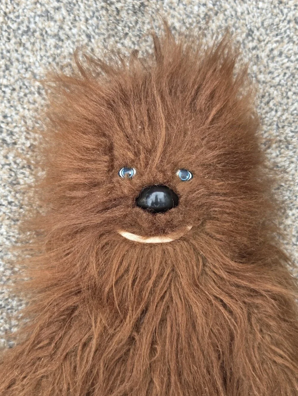 Vintage 1977 Star Wars Kenner Chewbacca Plush Toy 20 inch Wookiee No Bandolier